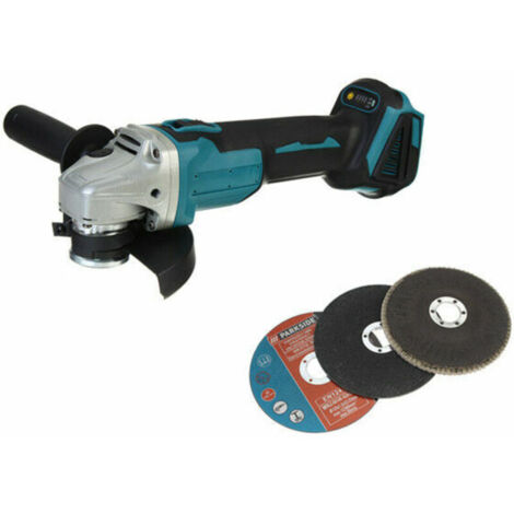 Meuleuse d'angle sans fil 125mm 18V 4 vitesses pour Makita Batterie + accessoires (Machine Seule)