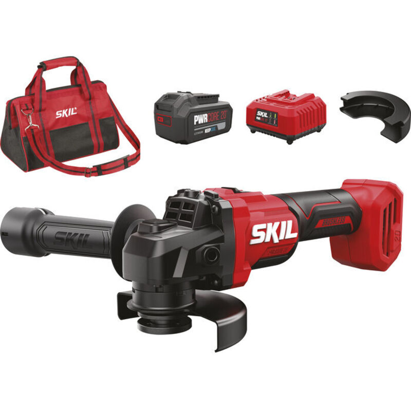 Meuleuse d'angle sans fil - 3922 DA - SKIL - Sans charbon - 20 V