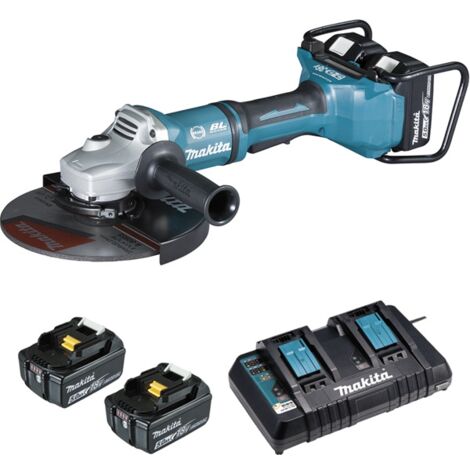 Meuleuse d'angle sans fil 4X5AH DGA900PT4 - MAKITA