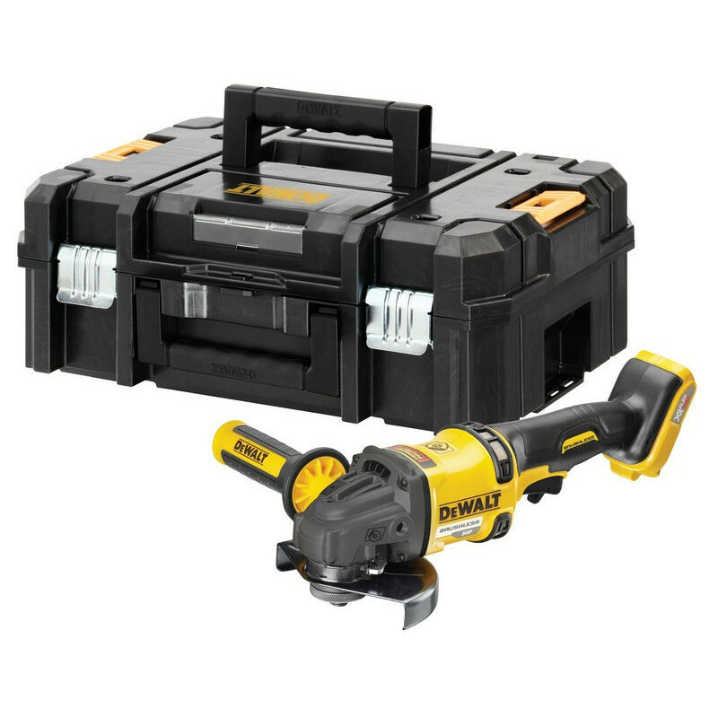 Dewalt - Meuleuse DCG418NT-XJ 125 mm 54V xr Flexvolt (Produit seul) en coffret tstak