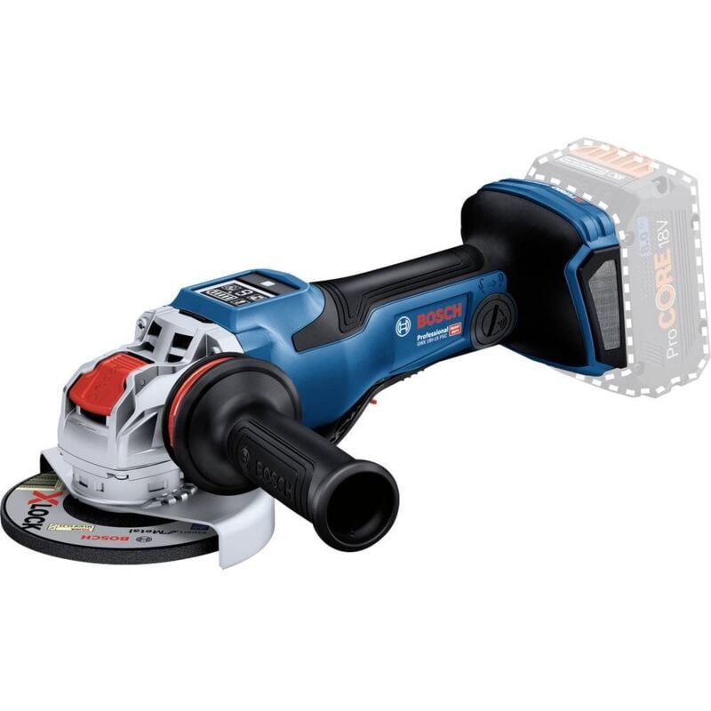 Meuleuse D'Angle Sans Fil Bosch Professional Gwx 18V-15 Psc 06019H6G00 125 Mm Brushless, Sans Batterie, Sans Chargeur 1