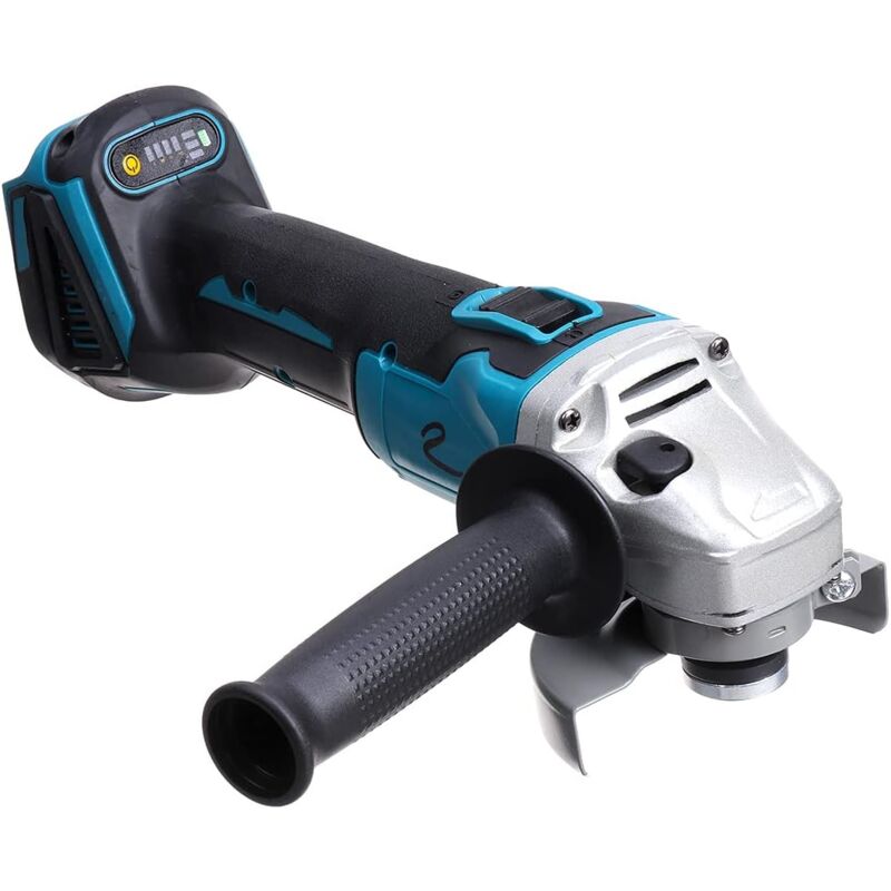 Meuleuse d'angle sans fil compatible avec batterie Makita 18 V (sans batteries ni chargeur), diamètre du disque : 125 mm, meuleuse sans fil 800 W,