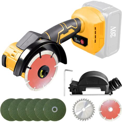Meuleuse d'angle sans fil Dewalt 20 V, 3 vitesses 12 000 tr/min, diamètre de disque 100 mm, outil de meulage électrique