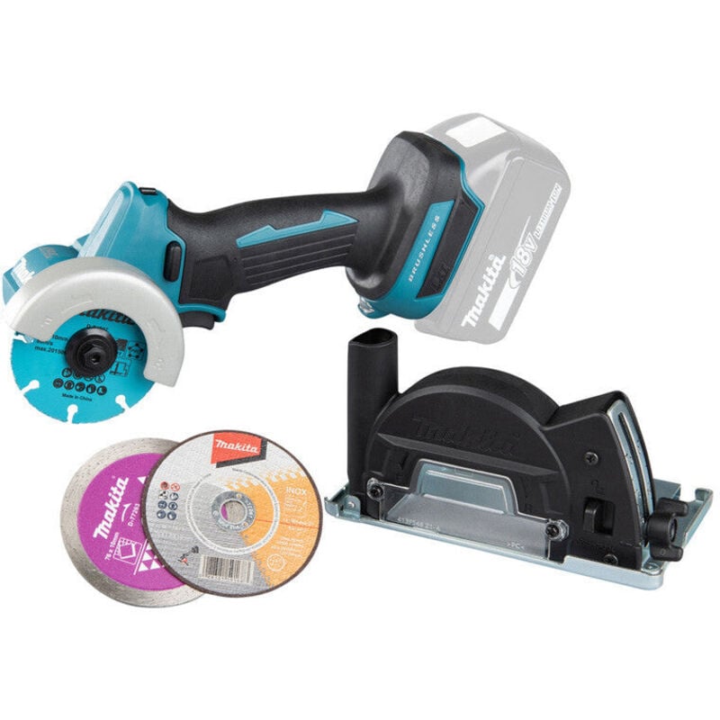 Meuleuse d'angle sans fil Makita DMC300Z sans batterie, sans chargeur 18 v