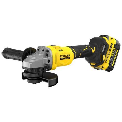 Meuleuse d'angle STANLEY FATMAX V20 125 mm 18 V Kit 1x4 Ah