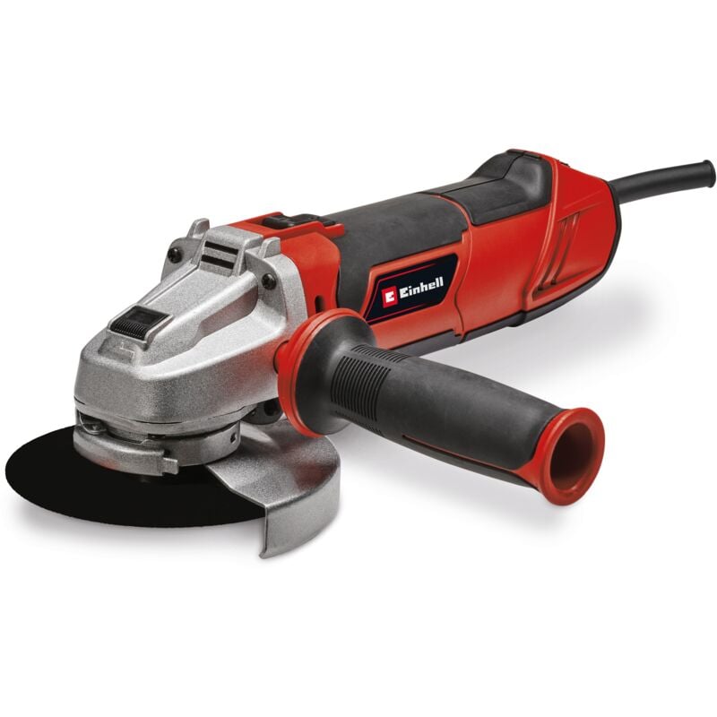 Meuleuse d'angle Ø125mm te-ag 125/1010 ce q (1010W, écrou à fixation rapide, capot de protection) Livré sans disque de coupe - Einhell