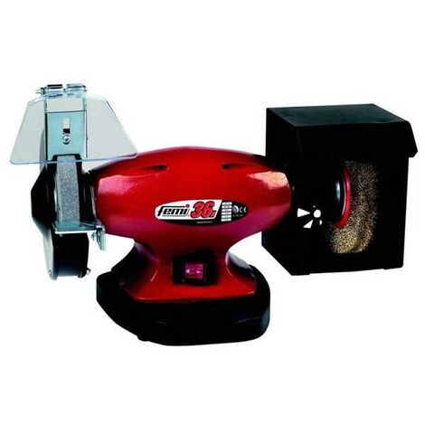 Meuleuse d'établi combinée avec brosse 150 36N Femi