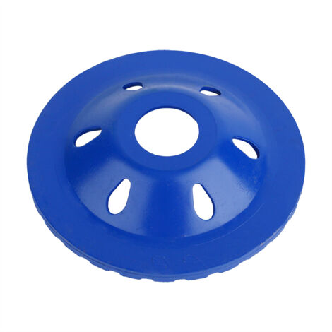 Meuleuse diamantée pour béton, disque de meule pour pierre de maçonnerie, 4 pouces, bleu