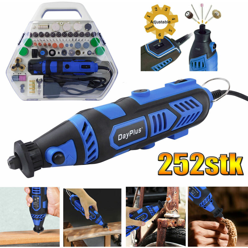 Meuleuse dremel meuleuse outils multifonctionnels 252 pièces