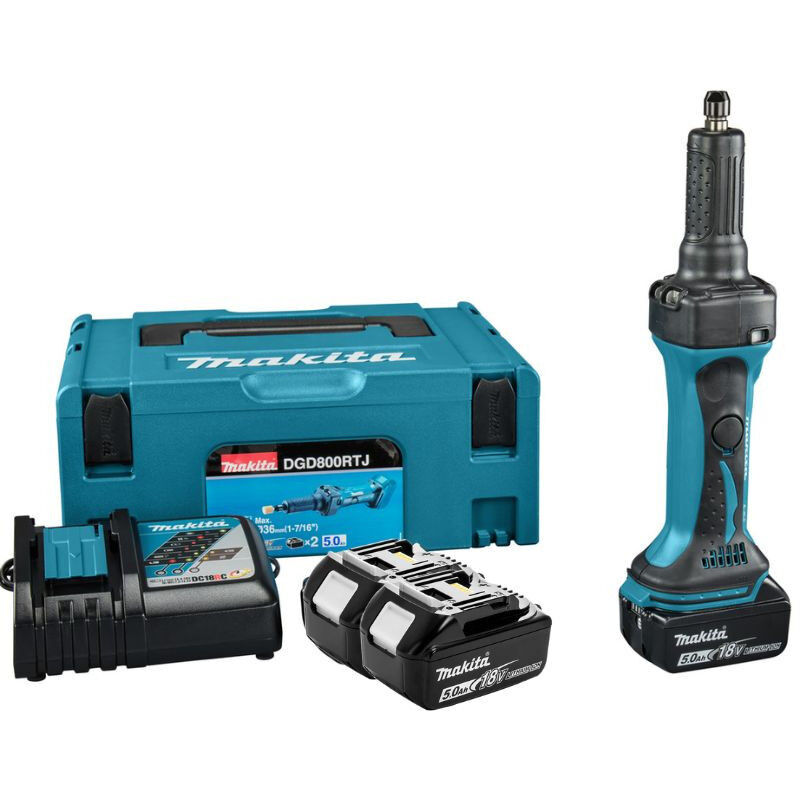 Meuleuse Droite Makita DGD800RTJ – 18V Li-Ion, 26000 tr/min, Avec Batteries - vue 4