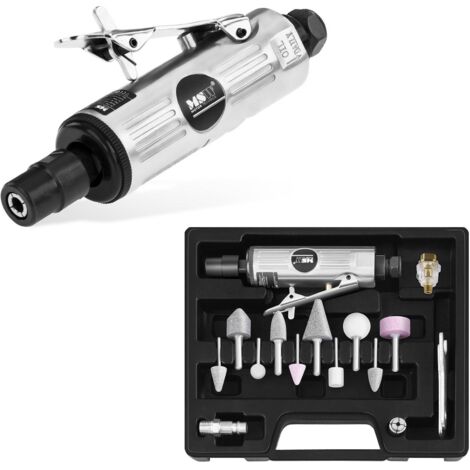 Meuleuse Droite Pmatique 6 Mm Set De 15 Pièces Meuleuse Meuleuse à Une Main