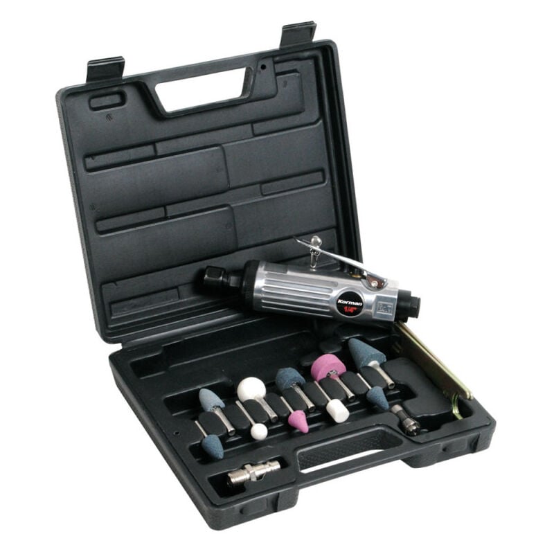 Korman - Meuleuse droite pneumatique 1/4' - 1/8'