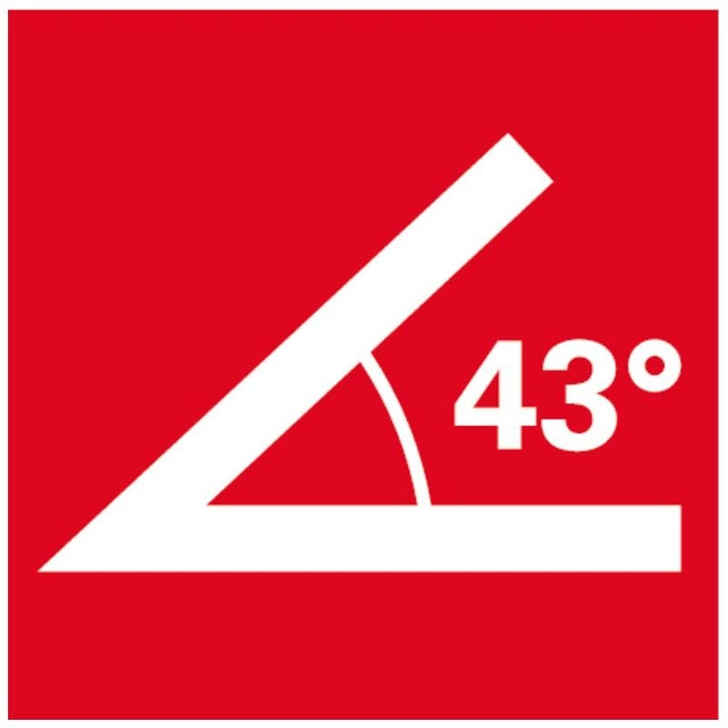 Metabo Meuleuse d'angle à tête plate à batterie WF 18 LTX 125 Quick (601306840)