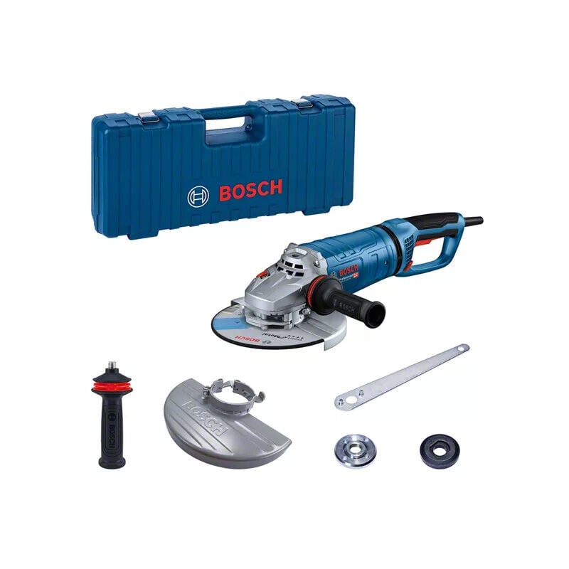 Meuleuses angulaires 230 mm GWS 27-230 PR 2700W - BOSCH - Avec coffret de transport - 06018C7101