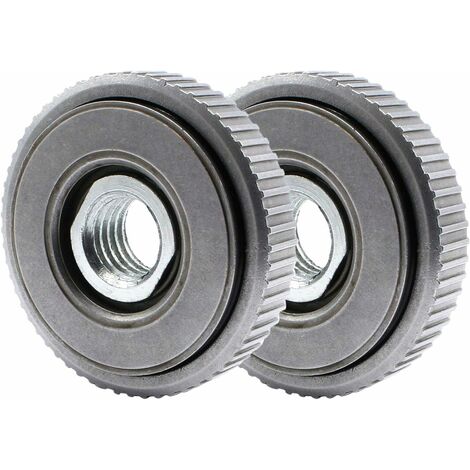 Meuleuses d'angle Bride de serrage rapide/verrouillage rapide/écrou à libération rapide M 14 pour toutes les meuleuses d'angle, 1/2 pièces pour meuleuse d'angle - Accessoires pour fixation et desserra