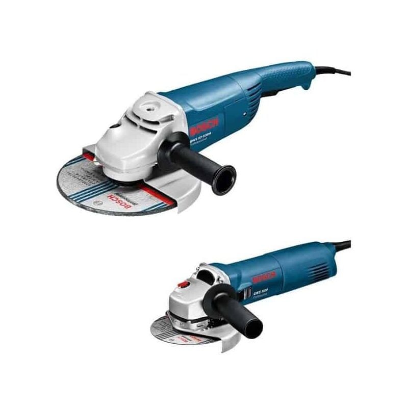 BOSCH Meuleuses GWS1400 + GWS22-230H - 0615990H1Y