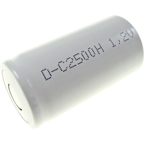 Mexcel -SC2500H Pile rechargeable spéciale LR14 (C) résiste aux températures élevées, flat-top NiCd 1.2 V 2500 mAh 1 pc