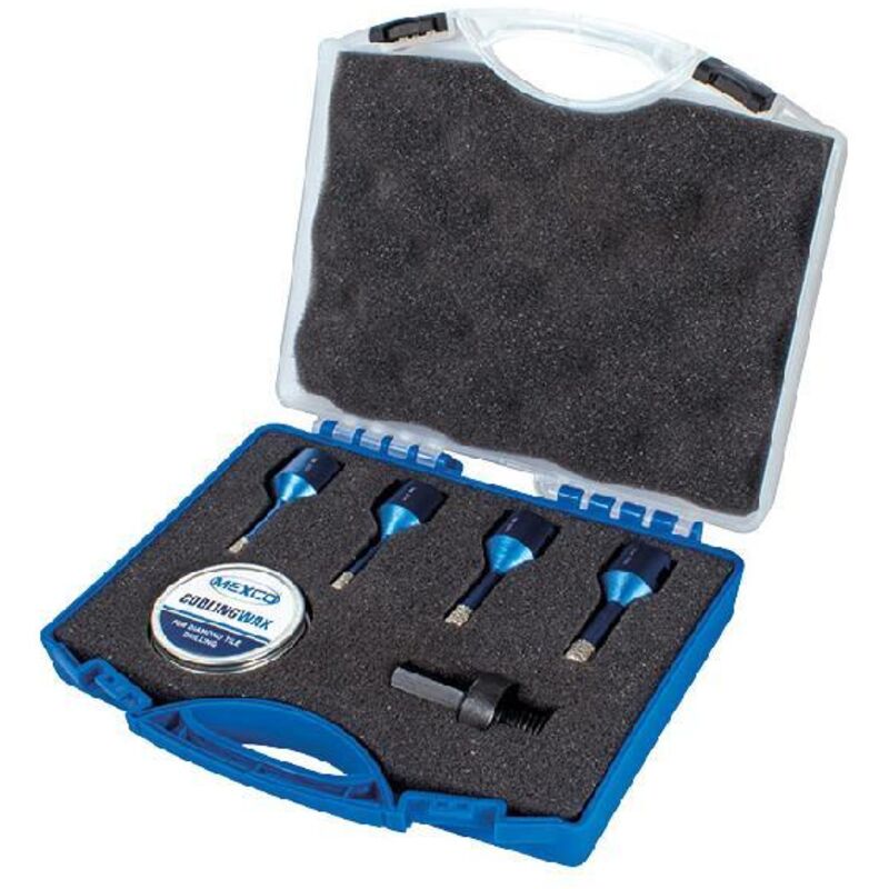 MEXCO XCEL Grade Diamond Tile Drill Bit Set (6-10mm) TDXCELKIT4