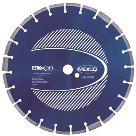 Mexco Asphalt Looping Diamond Blade 350 X 25.4Mm X 10Mm Width