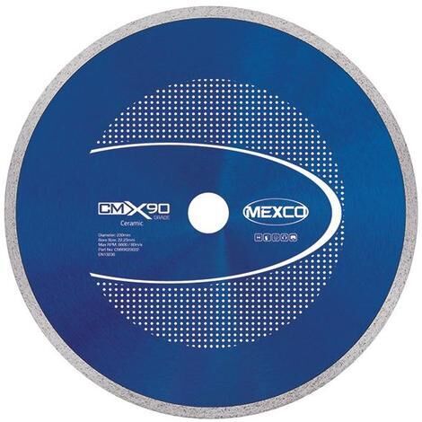 Mexco X90 Ceramic Diamond Blade 200mm - Fast, Clean Cuts