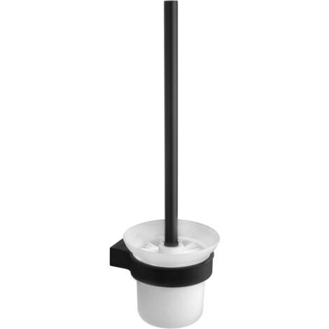 Mexen Adox spazzola per WC, nera - 7018250-70