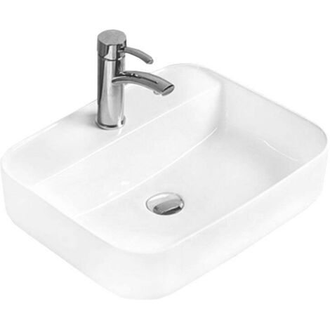 Mexen Alba lavabo de comptoir 50 x 40 cm, Blanc - 21955000