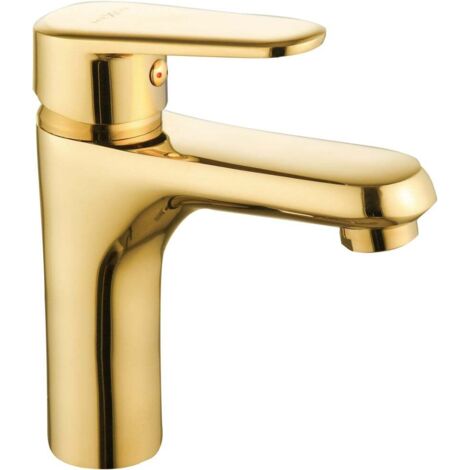Mexen Alda rubinetto da lavabo, oro - 746100-50