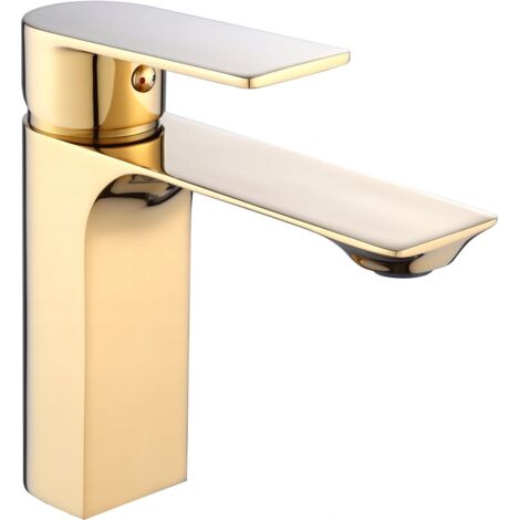 Mexen Alexa rubinetto da lavabo, oro - 71200-50
