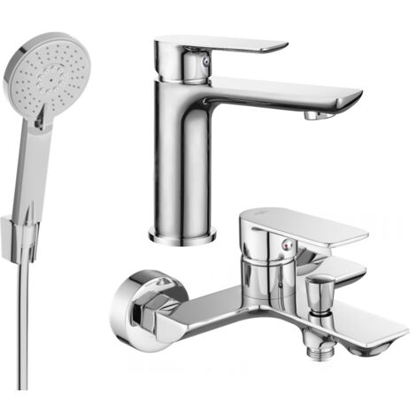 Mexen Alfa R40 set da bagno, cromo - 745703R40-00