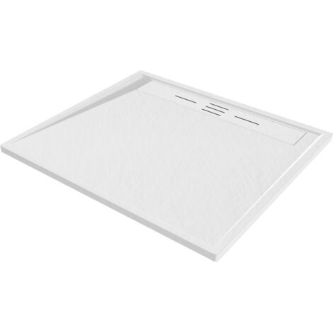 Mexen Amon plato de ducha rectangular SMC 100 x 90 cm, blanco - 4F109010