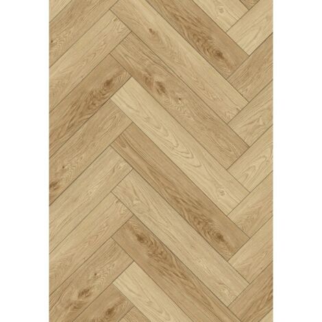 Mexen Anniston muestra de paneles de vinilo espiga 635 x 127 mm SPC 6,5 mm, base IPEX 1,5 mm, 4 V-Fuga, Roble - F1171-S