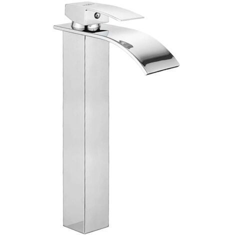 Mexen Aries hohe Waschtischarmatur, Chrom - 744810-00