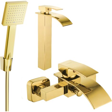 Mexen Aries R45 set bagno, oro - 744813R45-50