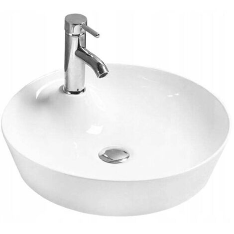 Mexen Arlena Aufsatzwaschbecken 43 x 43 cm, Weiß - 21264300