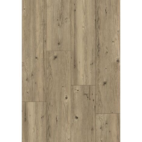 Mexen Arlington échantillon de panneaux vinyles 1240 x 182 mm SPC 6,5 mm, sous-couche IXPE 1,5 mm, 4 V-Fuga, Pin - F1078-S