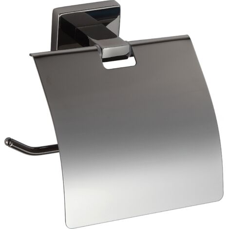 Mexen Arno Toilettenpapierhalter, Schwarz Chrom - 7020733-73