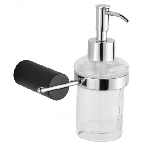 Mexen Aron distributeur de savon, Noir/Chrome - 70881388-07