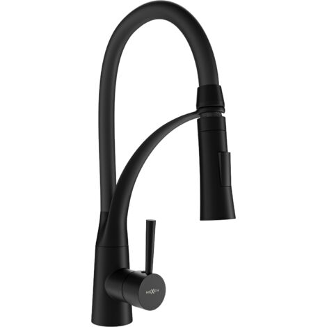 Mexen Aster miscelatore da cucina, nero - 73450-70
