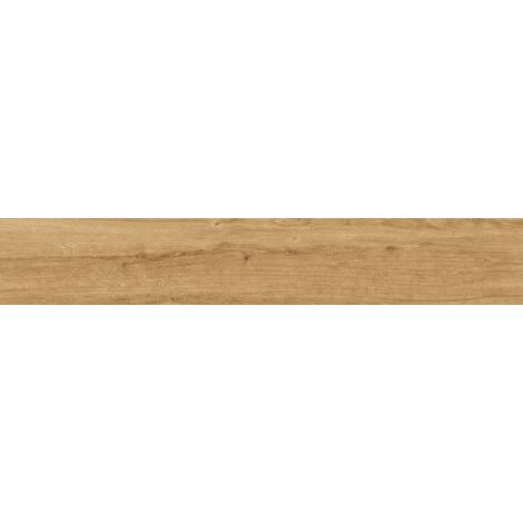 Mexen Avocado Gres émaillé rectifié Honey, carreau effet bois sol-mur 120 x 20 cm, mat - TL601-120-020-03