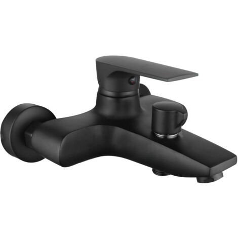 Mexen Axel rubinetto per vasca da bagno, nero - 73830-70