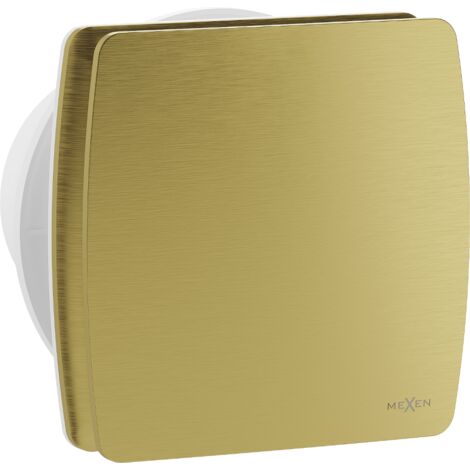 Mexen AXS 100 Badezimmerlüfter mit Timer, Gold - W9601-100T-50