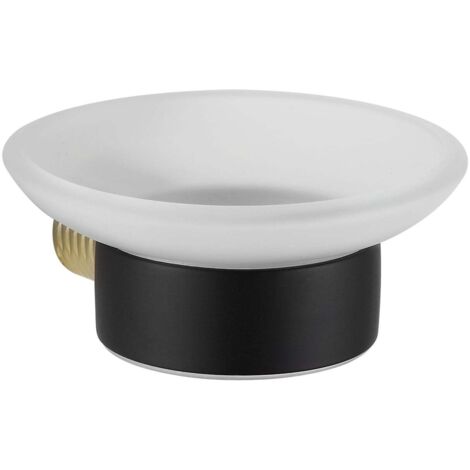 Mexen Base portasapone, nero/oro - 7088239-57