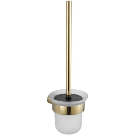 Mexen Base spazzola per WC, oro - 7088250-50