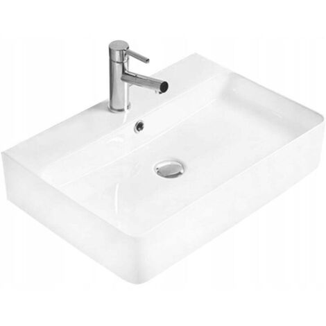 Mexen Benita lavabo da appoggio 60 x 41 cm, bianco - 21396000