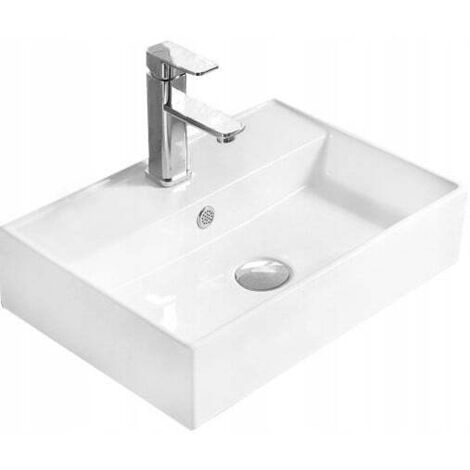Mexen Blanca lavabo de sobreencimera 56 x 38 cm, blanco - 21105600