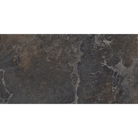 Mexen Blaze Nero gres esmaltado rectificado G1, baldosa de suelo-pared 120 x 60 cm, grabado - TL420-120-060-01
