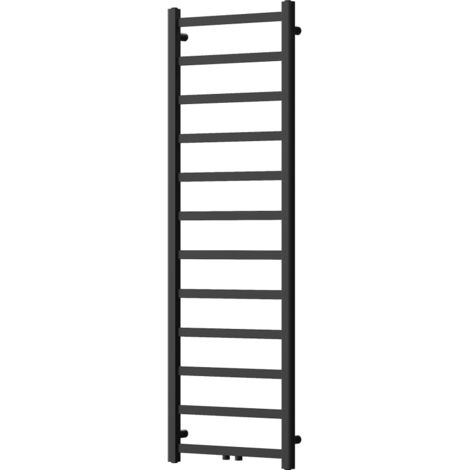 Mexen Bolt radiador de ba帽o 1500 x 500 mm, 389 W, negro - W126-1500-500-00-70