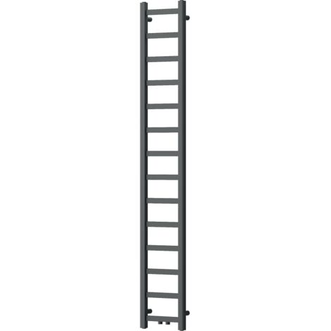 Mexen Bolt radiador de ba帽o 1800 x 300 mm, 351 W, antracita - W126-1800-300-00-66