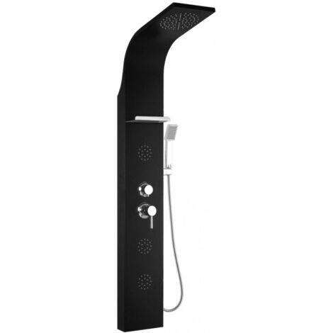Mexen Borg pannello doccia, nero - 7615-03-70