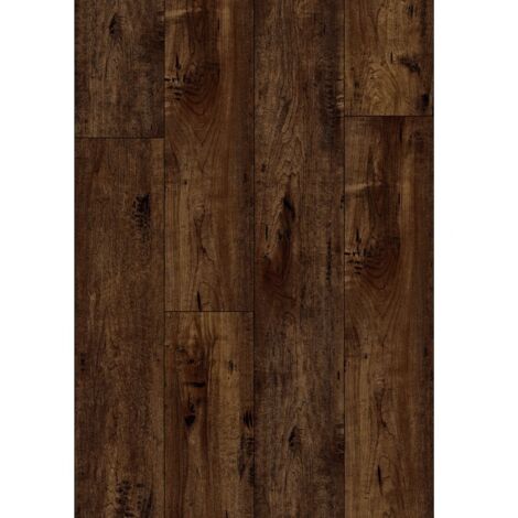 Mexen Boston campione di pannelli in vinile 1240 x 182 mm SPC 6,5 mm, sottostrato IXPE 1,5 mm, 4 V-Fuga, Ciliegio - F1060-S